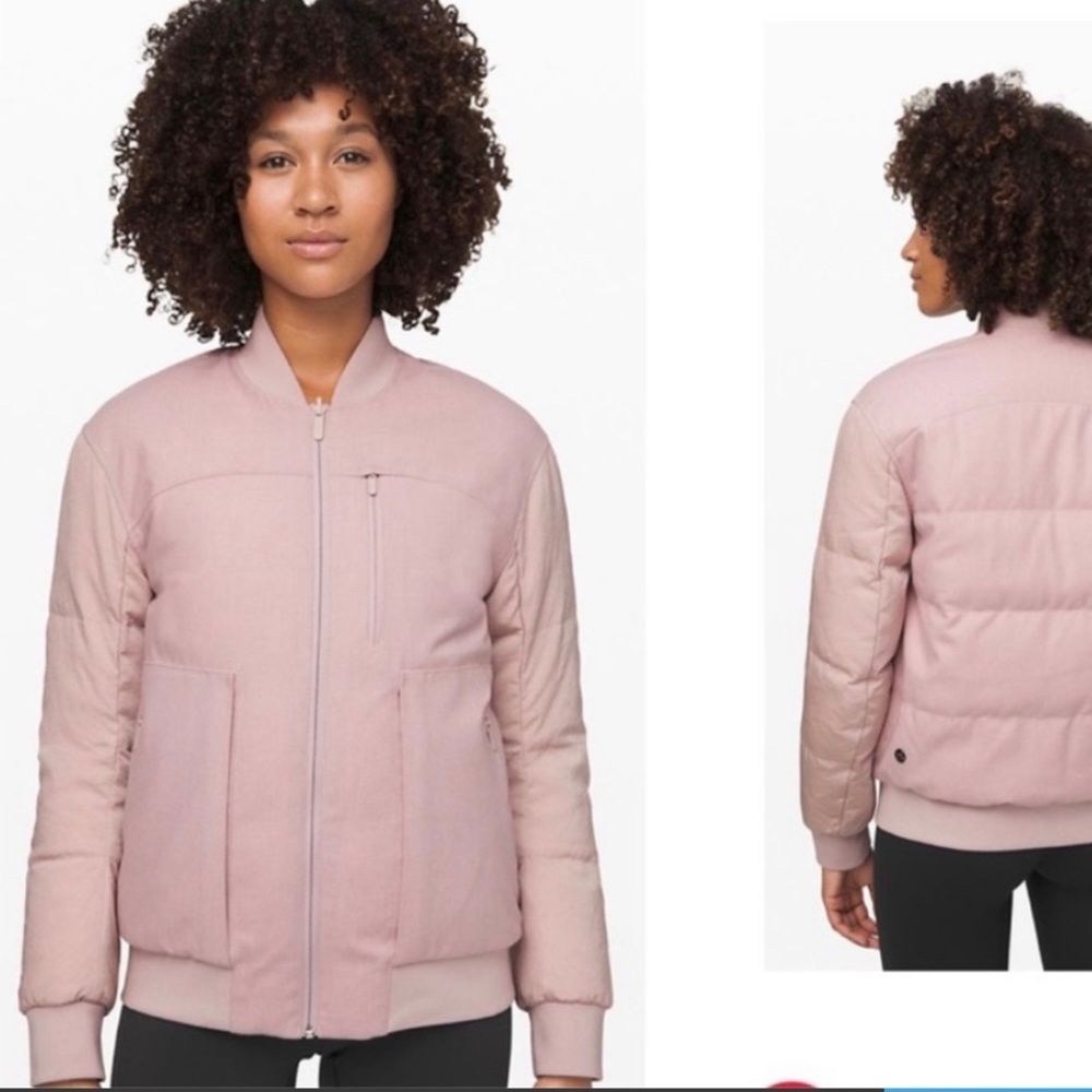 Reversible Lululemon wool and goose down jacket